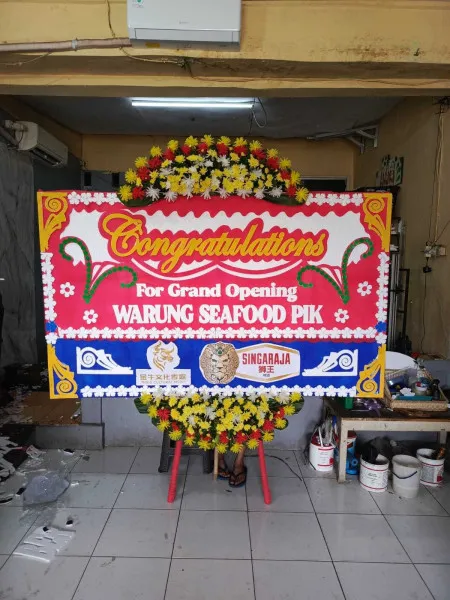 Papan Bunga Ucapan Selamat Cibunigeulis Bungursari