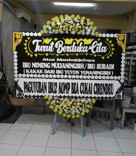 Papan Bunga Duka Cibunigeulis Bungursari